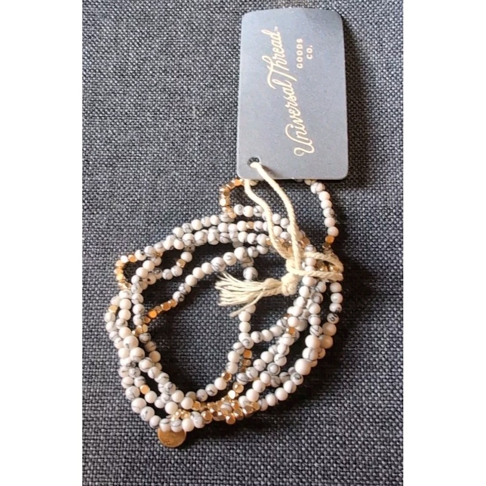 Women's beaded bracelets 5pk by Universal Threads, new with tags